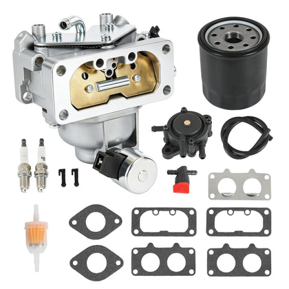 RUIANOMG carburetor front view showing ports and mounting for easy recognition