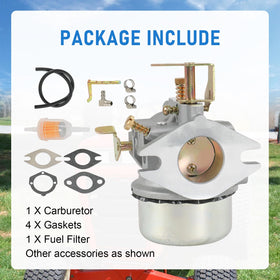 RUIANOMG carburetor kit with gaskets and accessories for complete installation