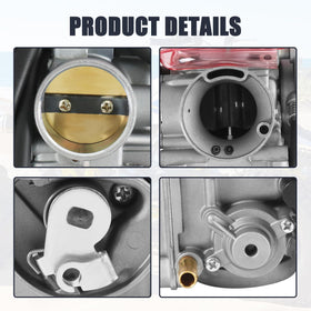 RUIANOMG carburetor installed on Suzuki Eiger improving throttle response