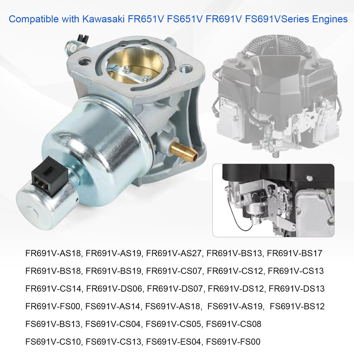 RUIANOMG carburetor top linkage detail for precise throttle alignment benefit