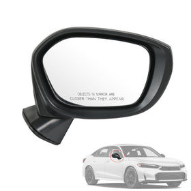 RUIANOMG front view of right passenger mirror shows OEM fit and clean finish