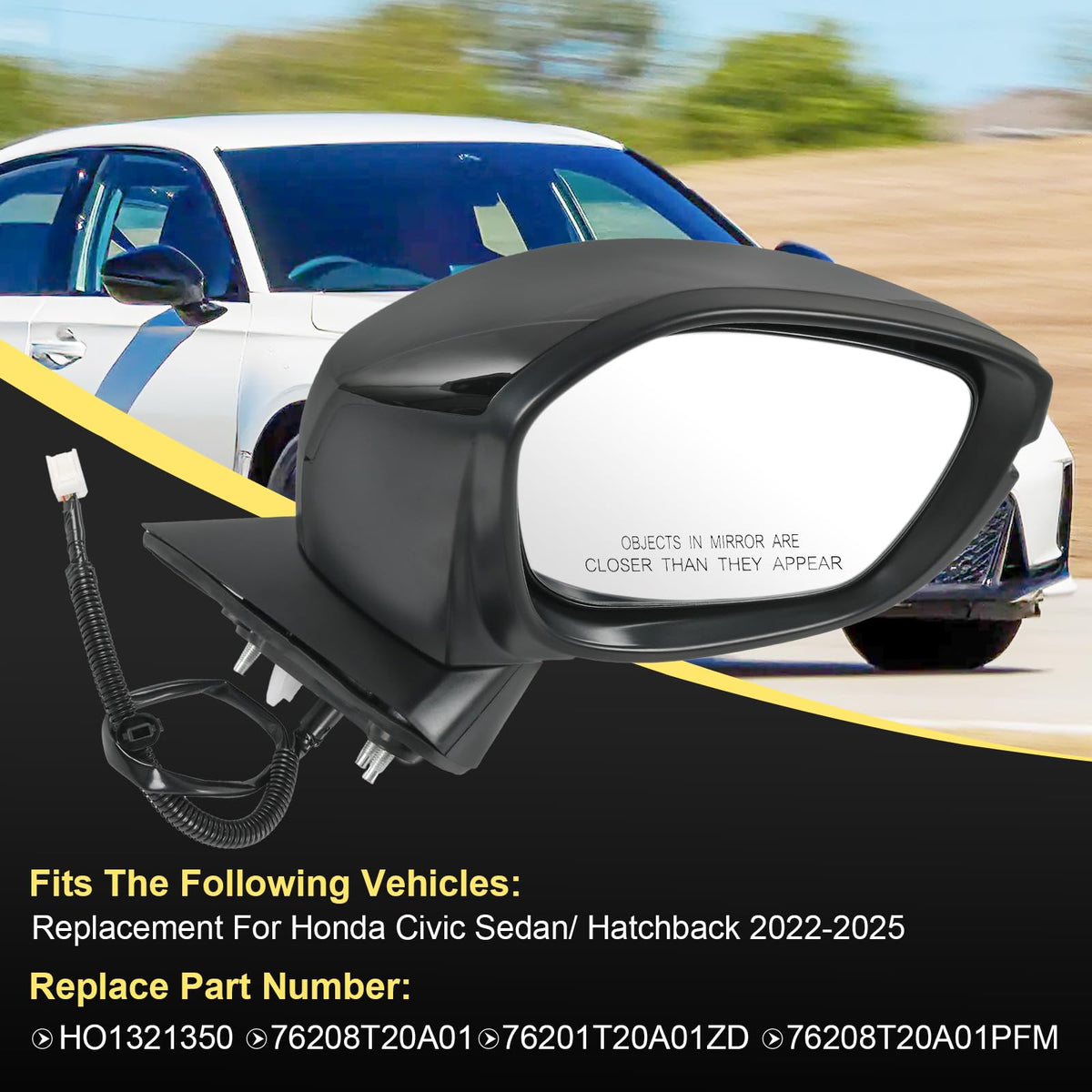 RUIANOMG side profile highlights manual folding mechanism and durable housing