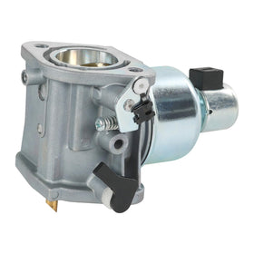 RUIANOMG carburetor next to hand tool showing compact, serviceable size benefit