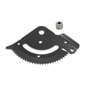 RUIANOMG steering pinion front view showing gear shape and fitment benefit