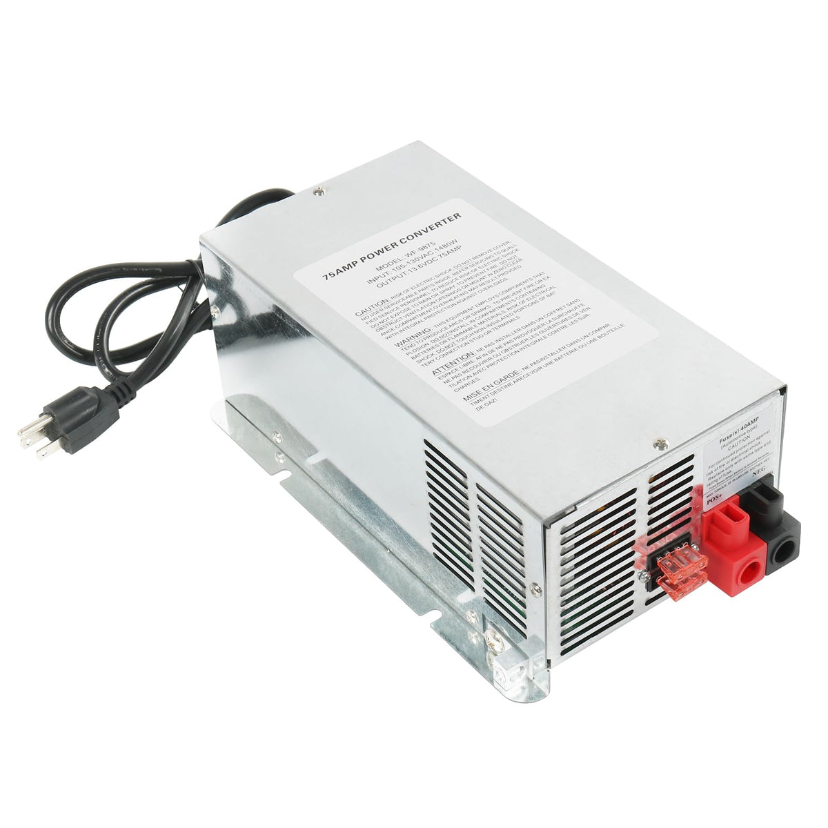 RUIANOMG WF-9875 front panel showing connectors and mounting points for easy replacement