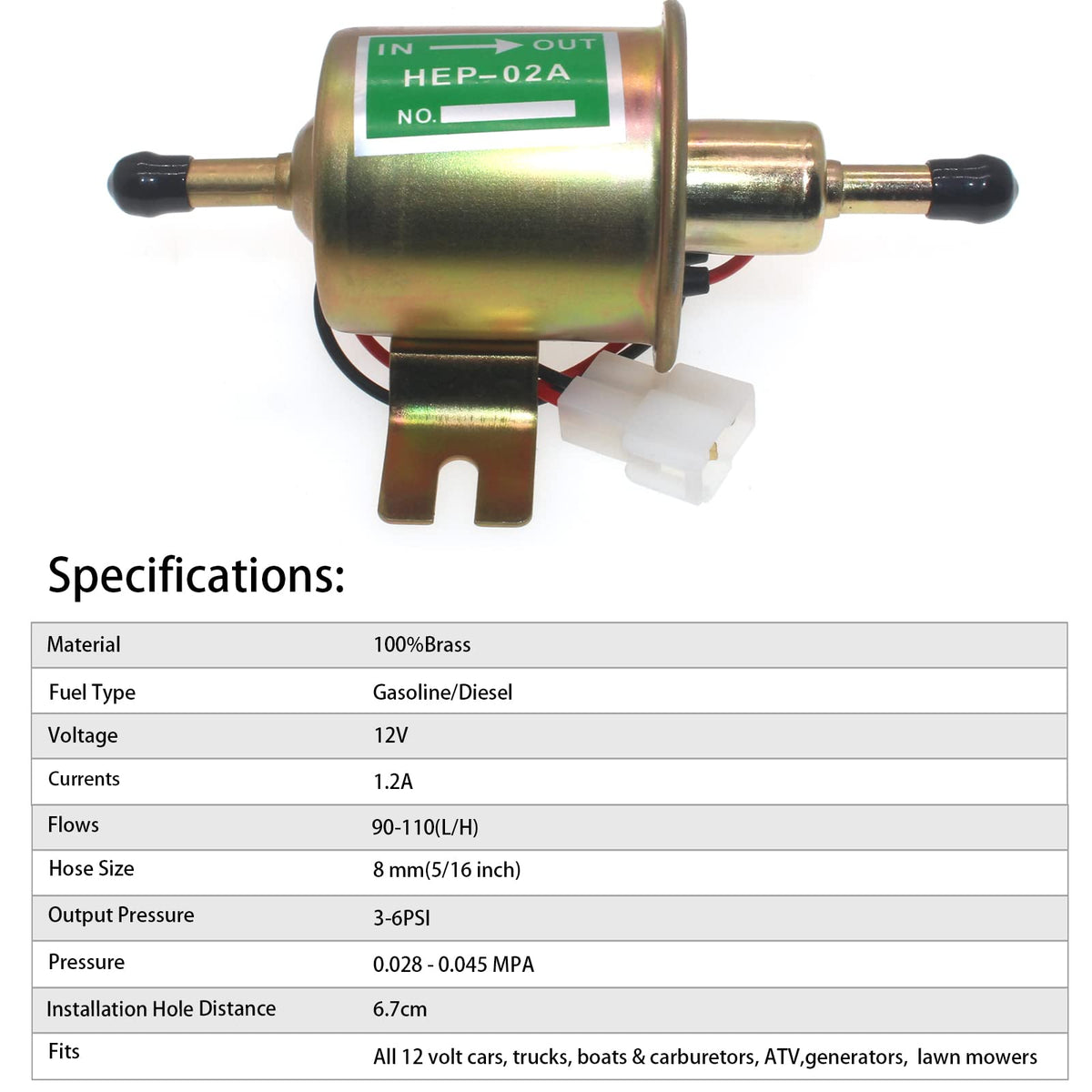 RUIDELI copper motor close-up highlighting durable construction and long life