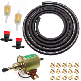 RUIDELI front view of pump showing compact body and mounting points, easy replacement