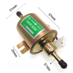 RUIDELI pump held in hand for scale, compact size simplifies tight installations