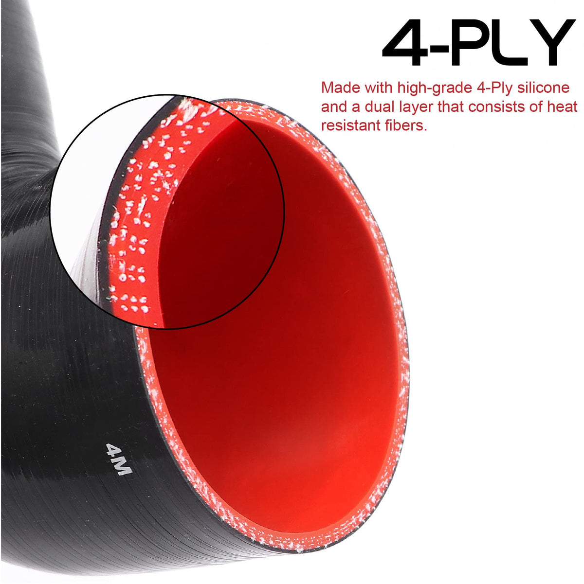 Ruikarhop close-up of 4-ply silicone texture highlighting heat resistance and durability