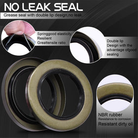 Ruikarhop double-lip grease seal close view preventing grease loss and contamination