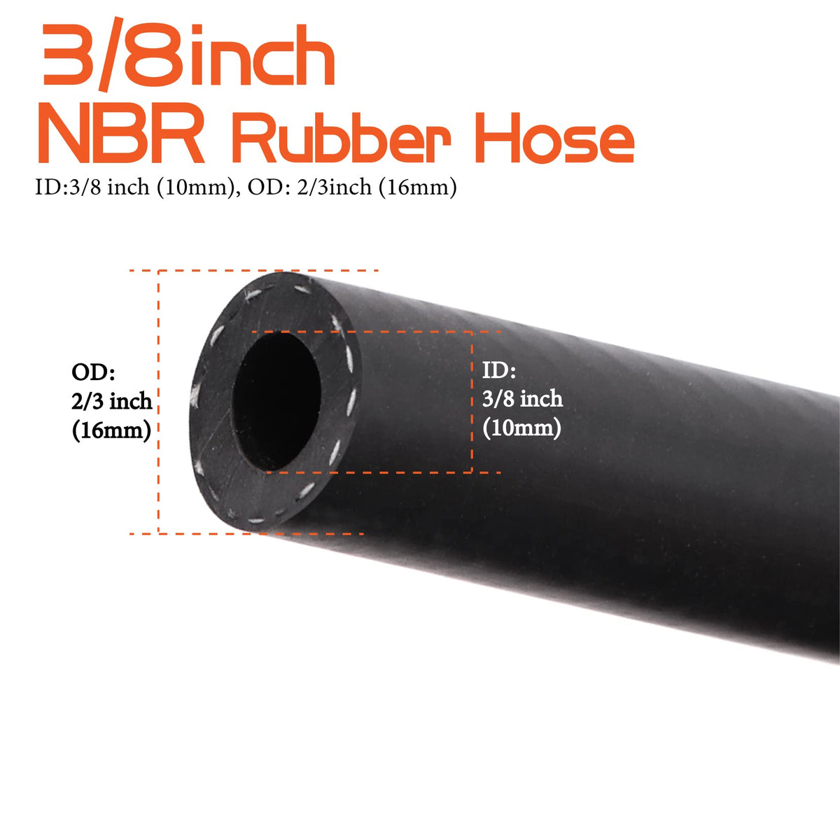 Ruikarhop hose end on barb fitting illustrating push-lock ease and leak prevention
