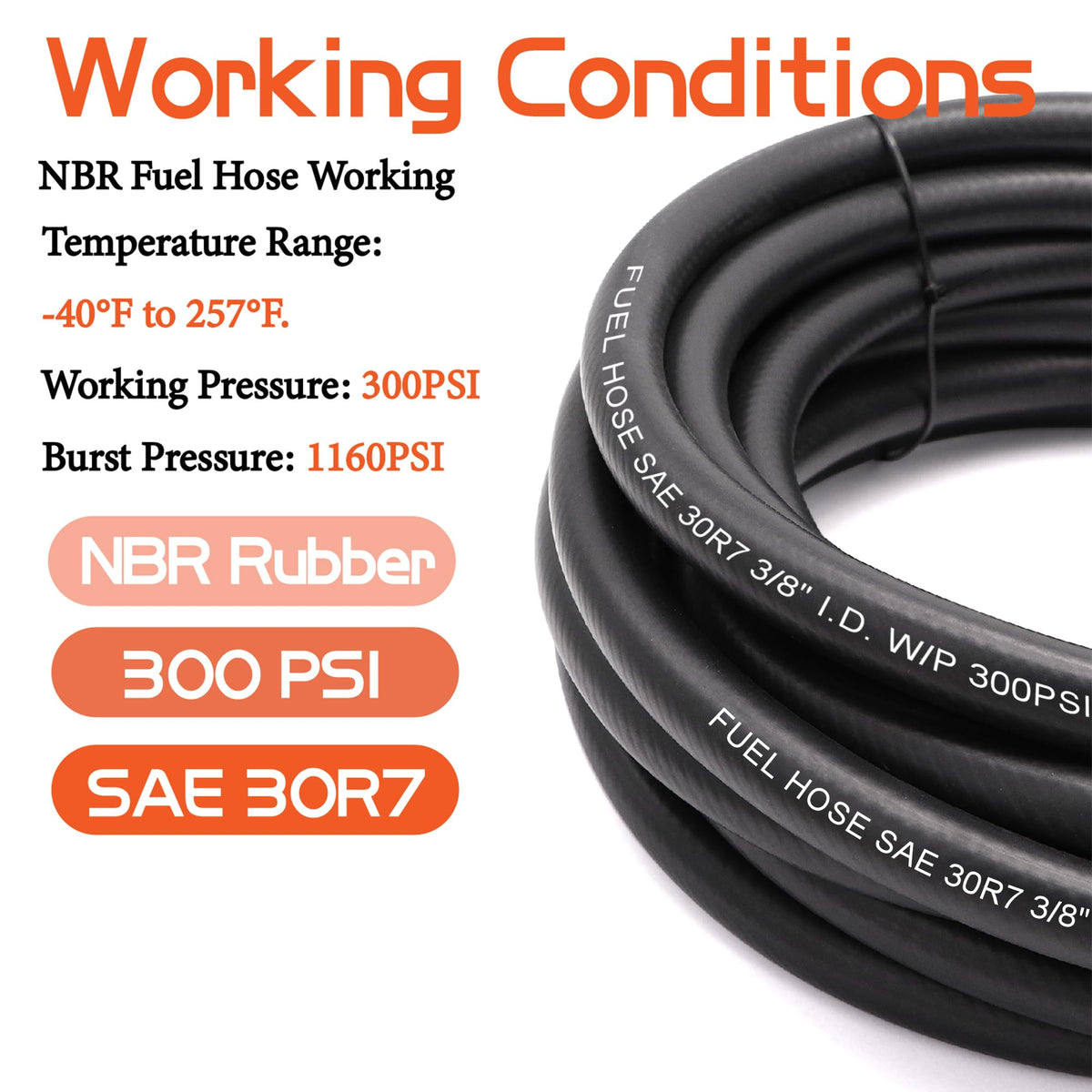 Ruikarhop fuel hose installed on a small engine showing tidy routing and reliability