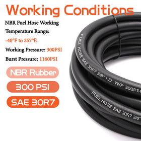 Ruikarhop fuel hose installed on a small engine showing tidy routing and reliability