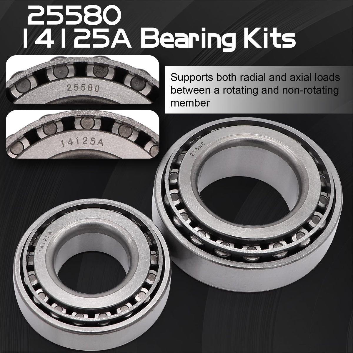 Ruikarhop outer bearing and race detail illustrating precise fit and smooth rotation