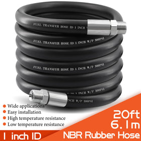 Ruikarhop internal spring guard and NPT end to prevent kinks and leaks