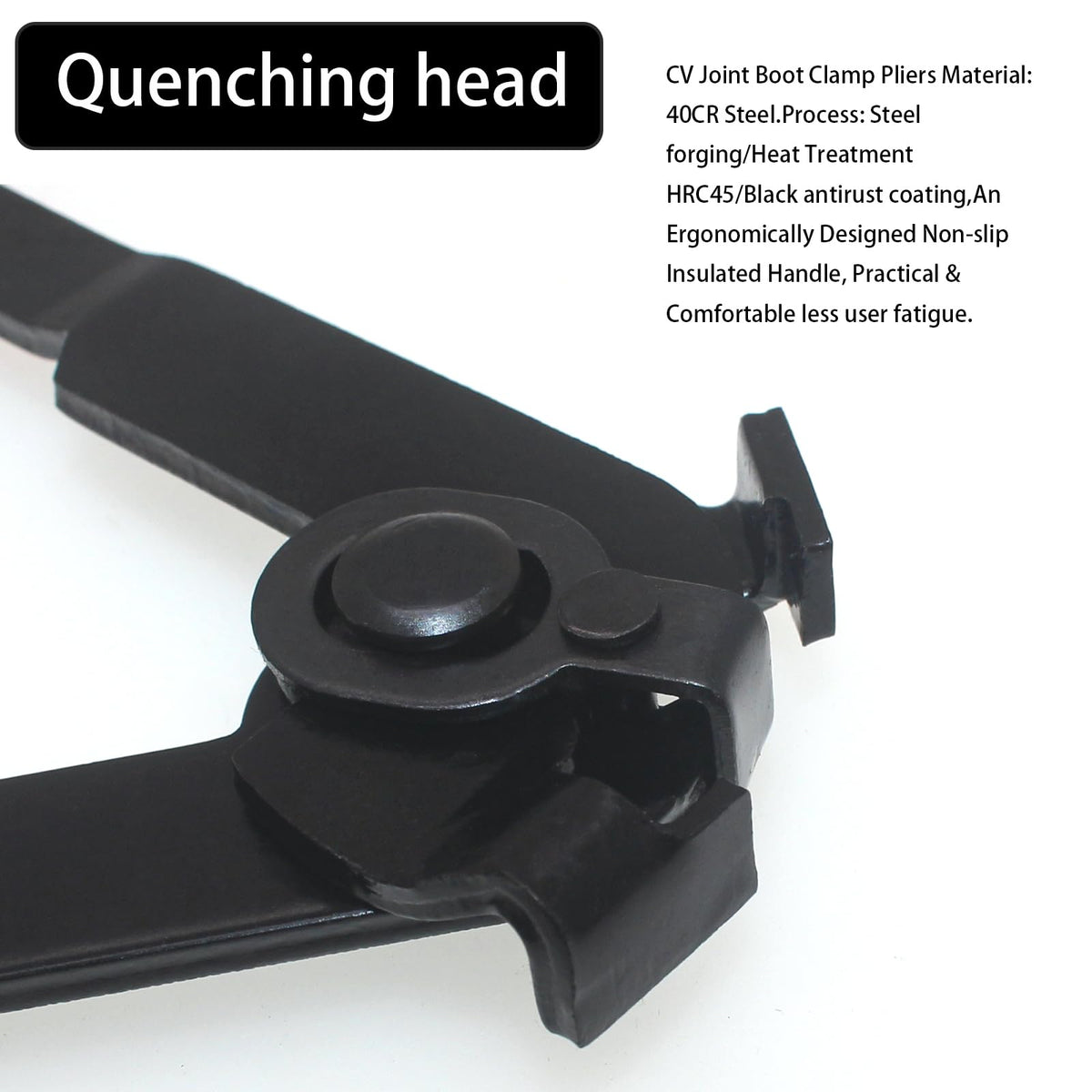 RUITONDA clamps and pliers displayed with ruler for clear scale and fit guidance