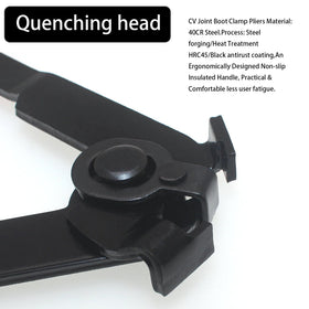 RUITONDA clamps and pliers displayed with ruler for clear scale and fit guidance