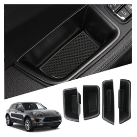 Ruiya front view of door tray showing shape and fit for Porsche Macan