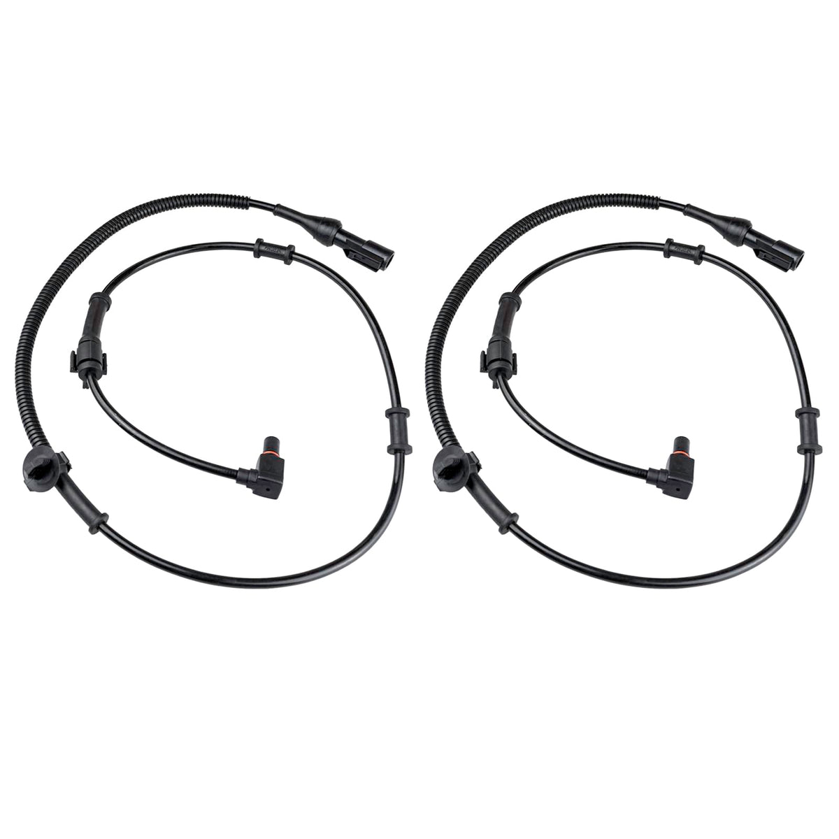 Ruizure front ABS sensor pair packaging showing both sensors and connectors for easy identification