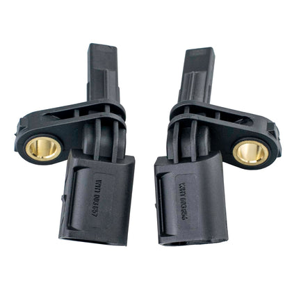 Ruizure front ABS sensors packaging showing part labels and fitment benefits