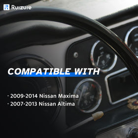 Ruizure driver-side sensor close-up showing durable housing and weatherproofing