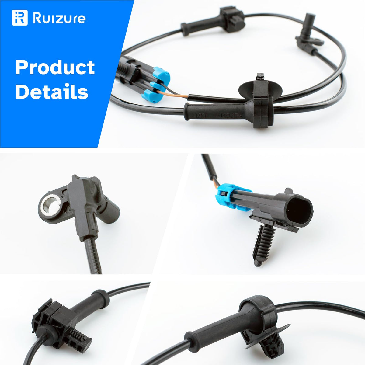 Ruizure front wheel sensor installed on hub for restored ABS feedback