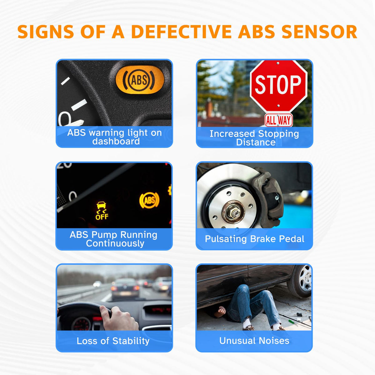 Ruizure sensors with visible interchange part numbers for easy matching
