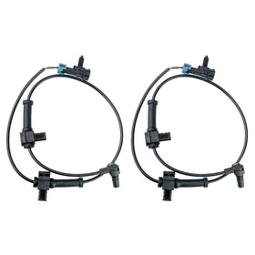 Ruizure rear ABS sensor pair front view showing exact-fit connectors and improved reliability