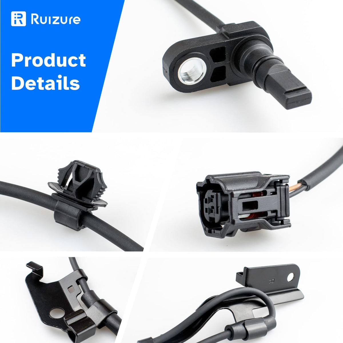 Ruizure sensor cable beside tape measure showing proper length for correct fit