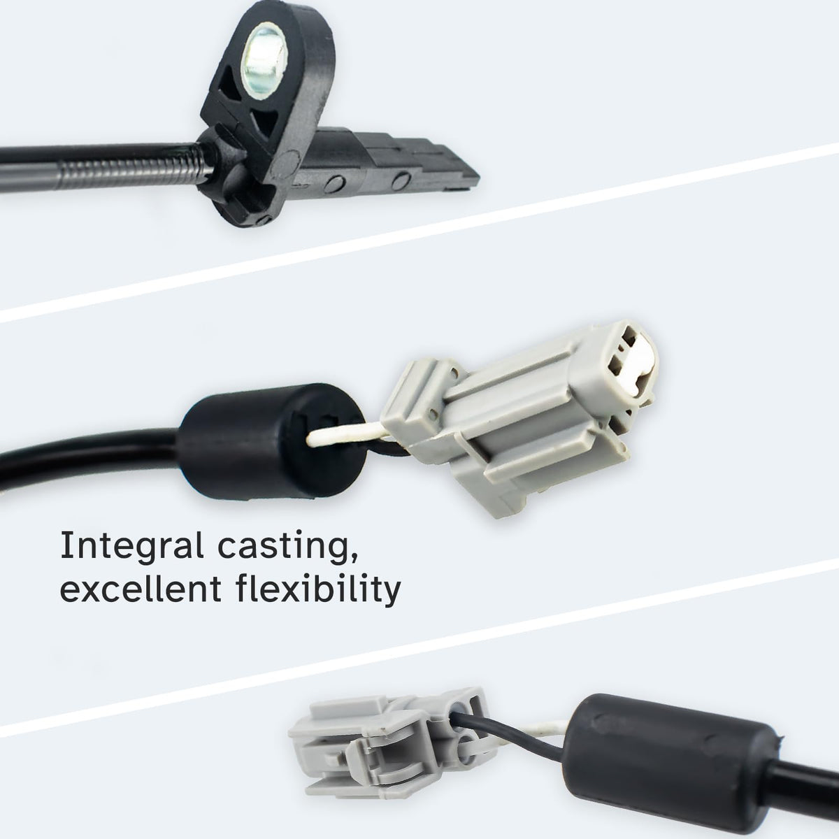 Ruizure sensor electrical connector detail for reliable signal transfer