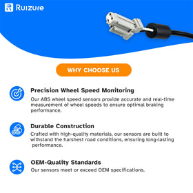Ruizure sensor mounting bracket and bolt illustrating secure installation