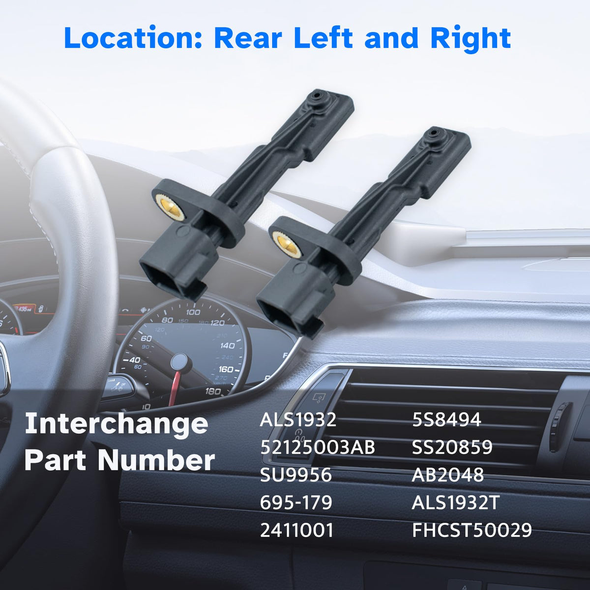 Ruizure sensor mounting bracket and hardware displayed for easy installation benefit
