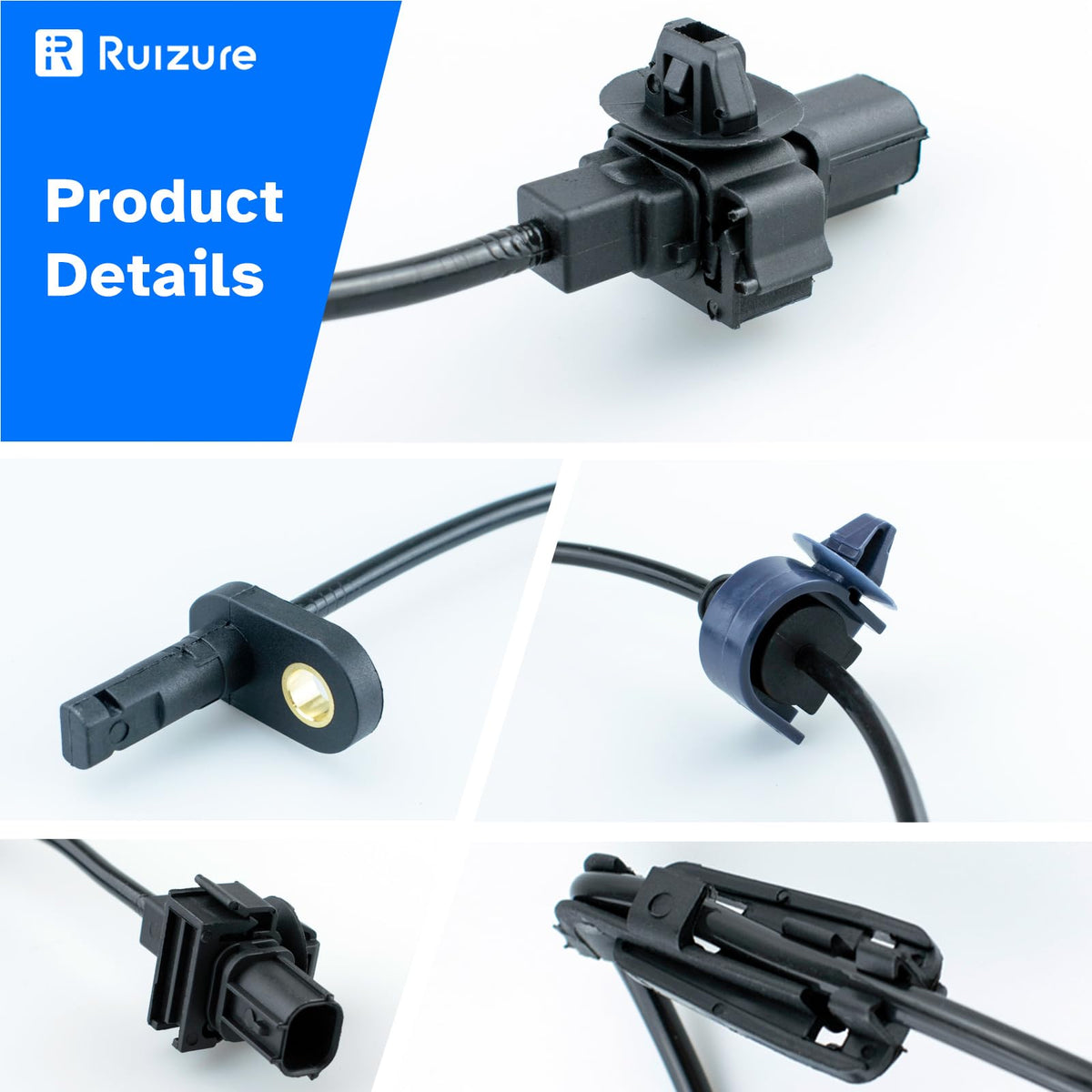 Ruizure sensor mounting bracket detail highlighting secure fit at hub