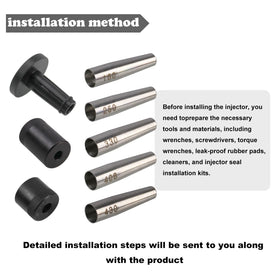 RULLINE installer driver detail demonstrating straight push for even seal seating