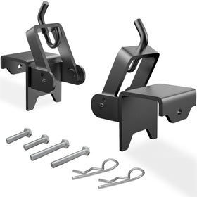 Rumngsuy front-view hitch bracket showing fitment and improved stability