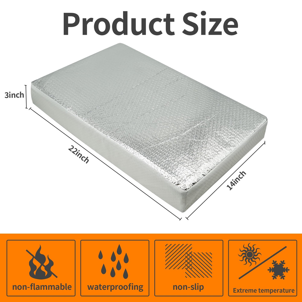 runfider next to ruler for accurate 22x14 size fit and easy identification