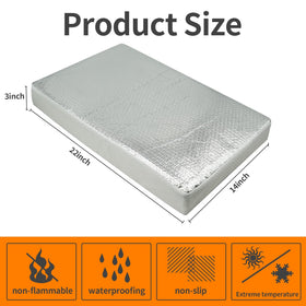runfider next to ruler for accurate 22x14 size fit and easy identification