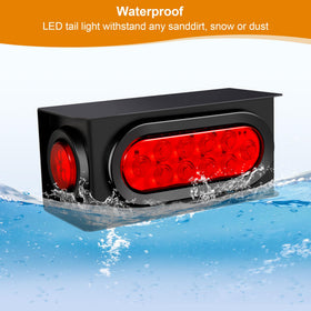 RUNHWEE 2-inch round 4-LED side marker detail emphasizing edge visibility benefit