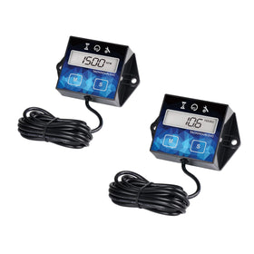 Runleader front packaging showing two HM011F units and contents for easy maintenance