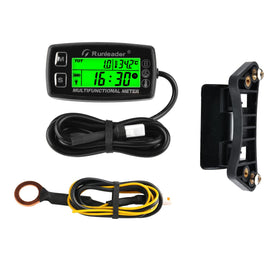 Runleader front panel view showing display and casing, clear monitoring benefit
