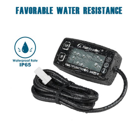 Runleader mounted on a portable generator demonstrating real-world equipment monitoring