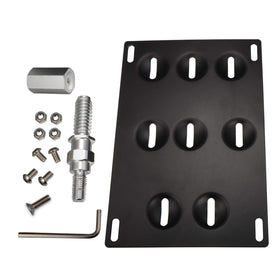 runmade close-up of matte black T6061 aluminum finish highlighting corrosion resistance