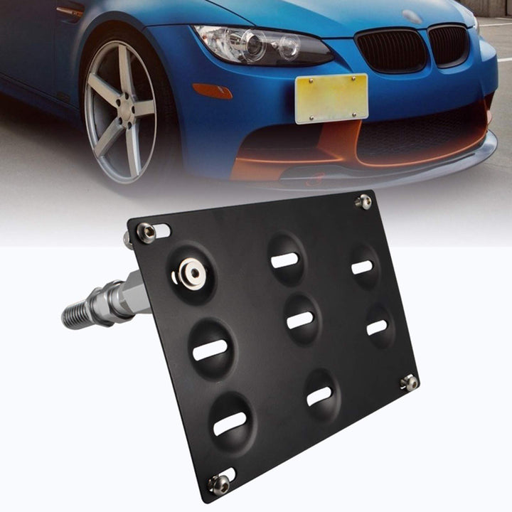 runmade front view of bracket showing clean tow-hook mount and durable look