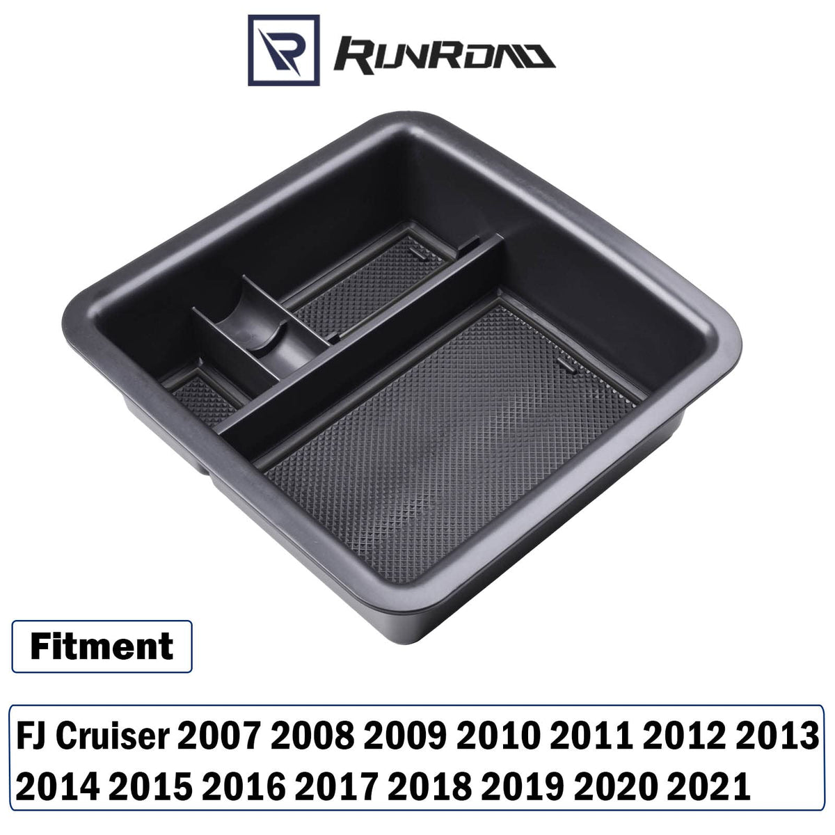 RUNROAD close-up of soft liner protecting items and reducing noise