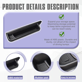 RUNROAD tray holding keys and coins to keep items secure and quiet