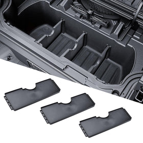 RUNROAD front packaging on Ridgeline trunk showing quick install benefit