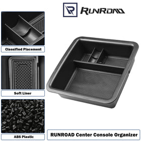 RUNROAD lifestyle shot in FJ Cruiser interior improving cabin organization