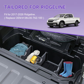 RUNROAD notch pass-through detail enabling long-item clearance benefit