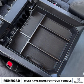 RUNROAD next to ruler showing compact fit and space-saving benefit