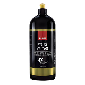 RUPES bottle front label showing product identity and size benefit clarity